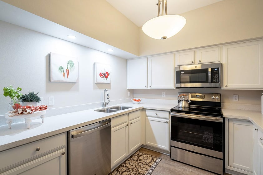 White kitchen