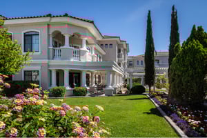 exterior of apartment building