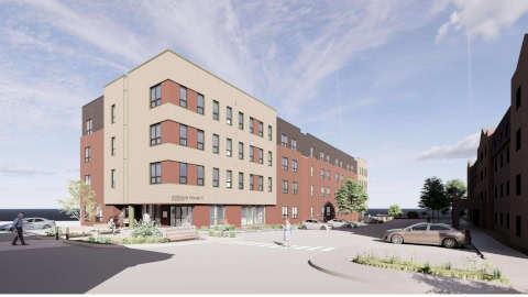 Rendering of Ardmore House II exterior