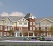 Exterior of Sierra Gateway Senior Residence II