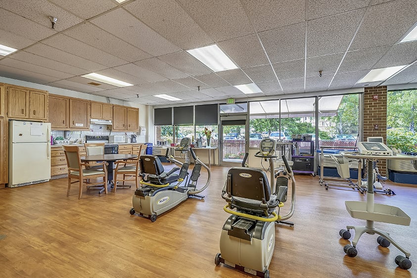 fitness center interior