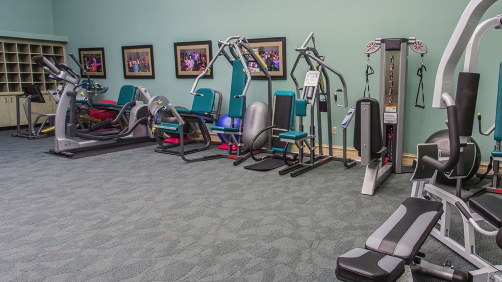 Fitness center at Las Ventanas