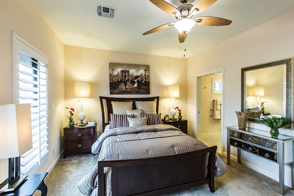  bed, striped bedding, gray/lavendar