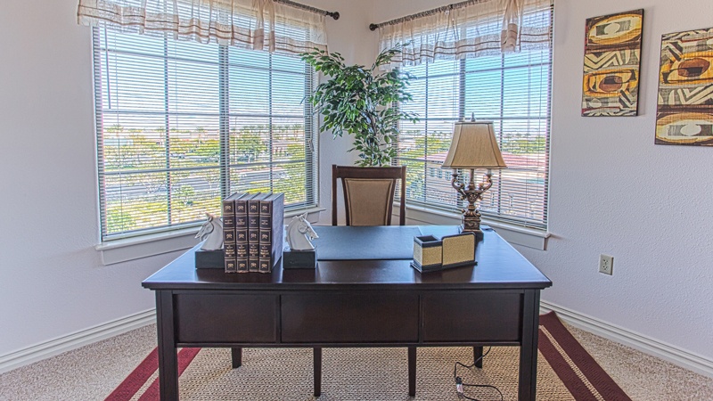 office in residence at Las Ventanas