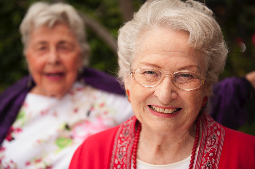 Senior living residents 