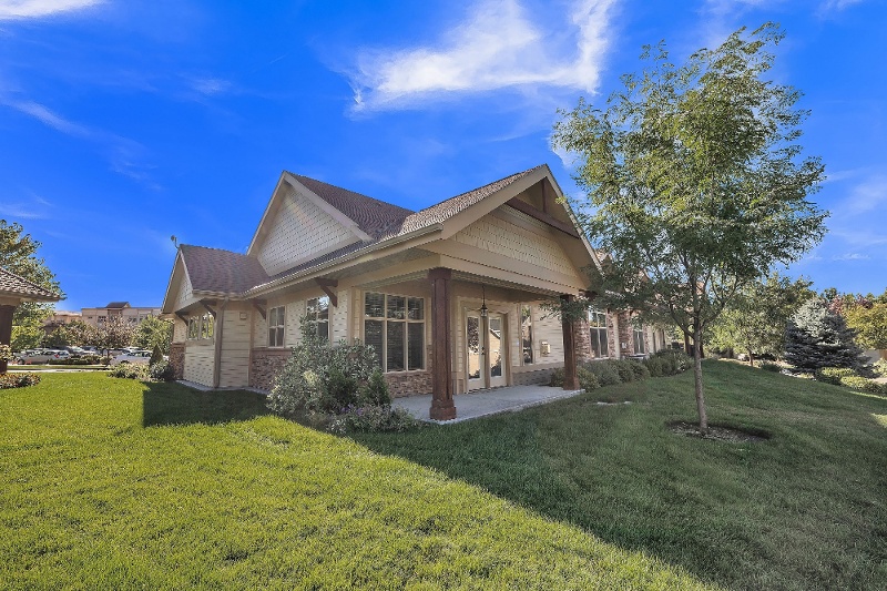 A home at Terraces of Boise with back patio