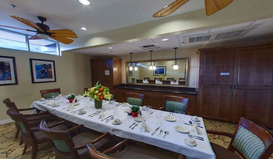 Residential Living ResidenceaPrivate Dining Room