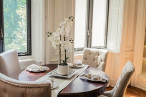 Dining table in The Cassat Collection