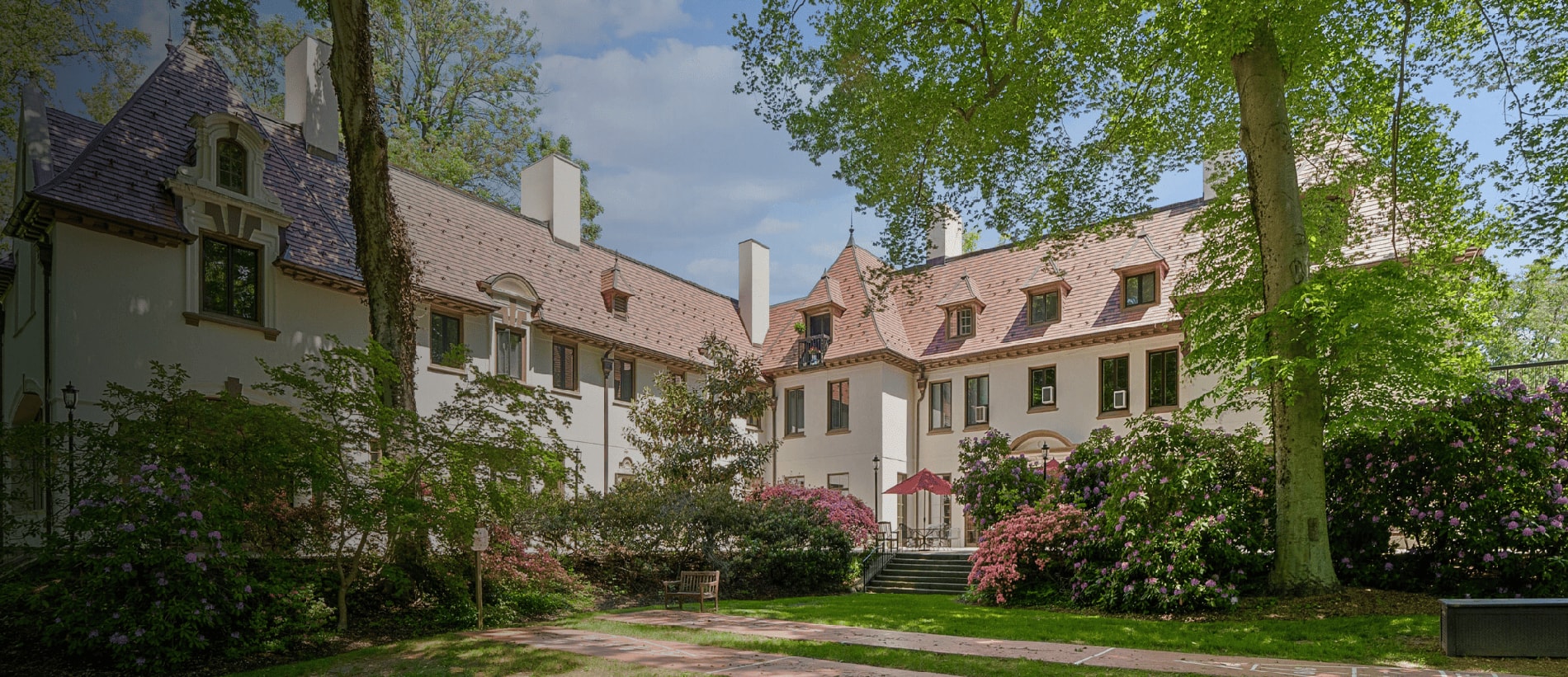 Exterior of the Mansion at Rosemont