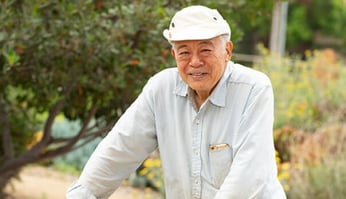 Danny outdoors