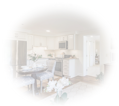 Kitchen and dining area