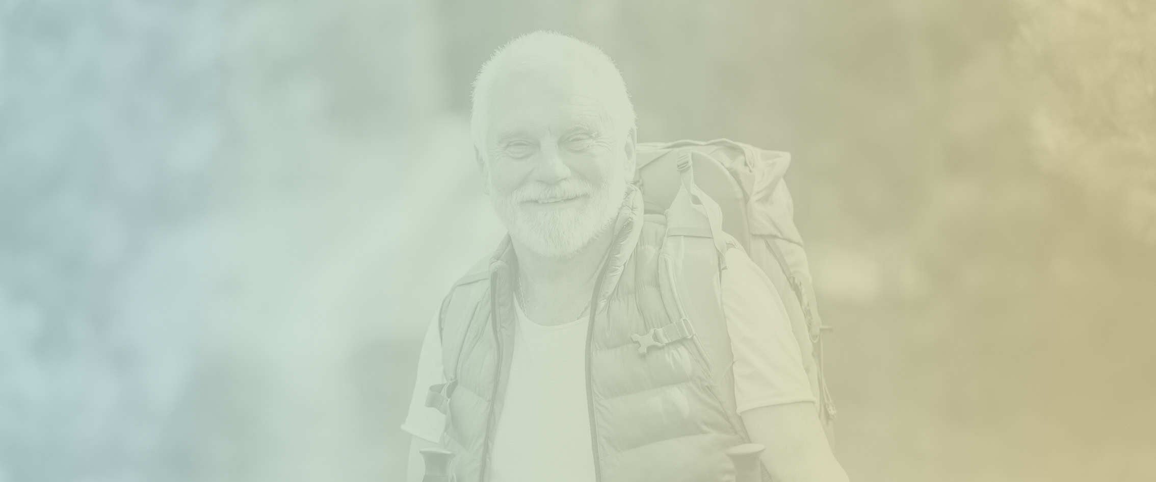 Smiling man standing outside in a HumanGood Life Plan Community