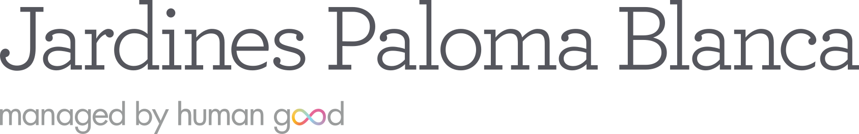Jardines Paloma Blanca, managed by HumanGood logo