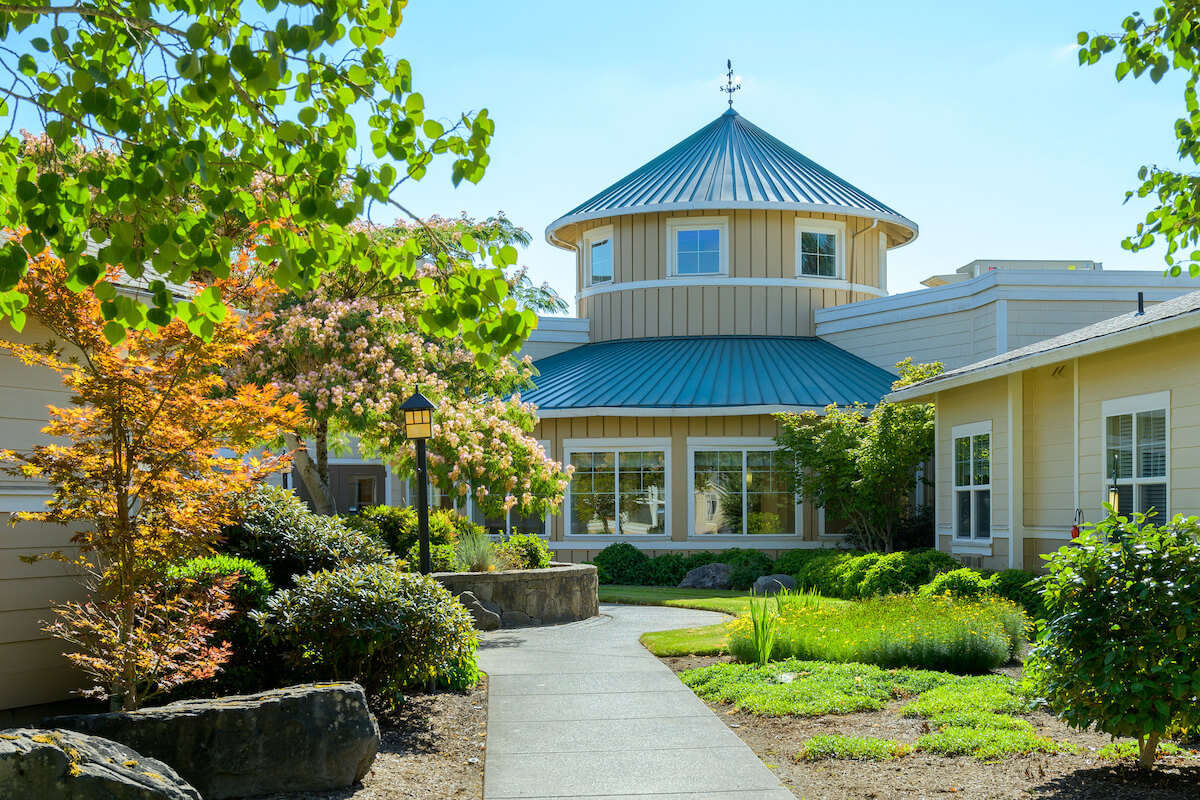 Hillside Exterior building 