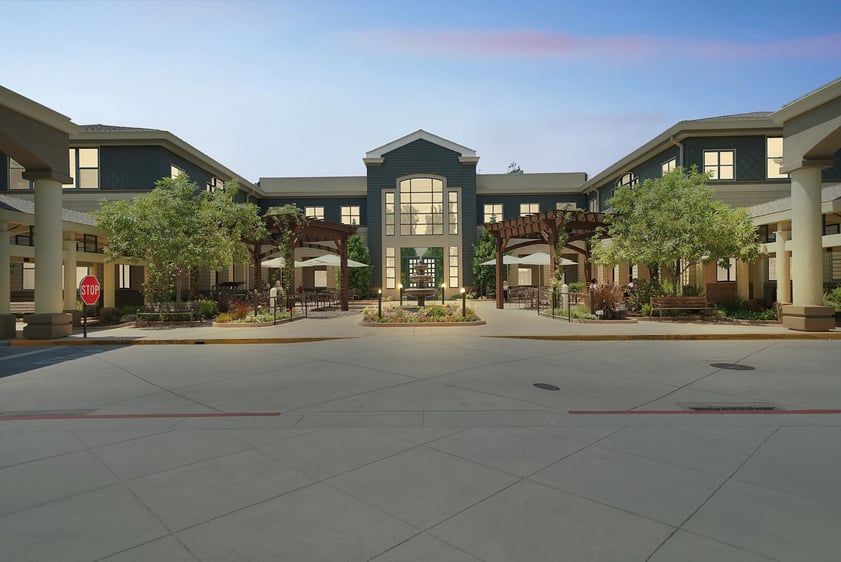 Exterior of The Terraces of Los Gatos