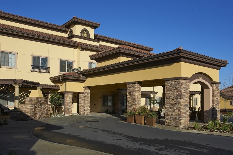 Entrance of a building at The Terraces at San Joaquin Gardens