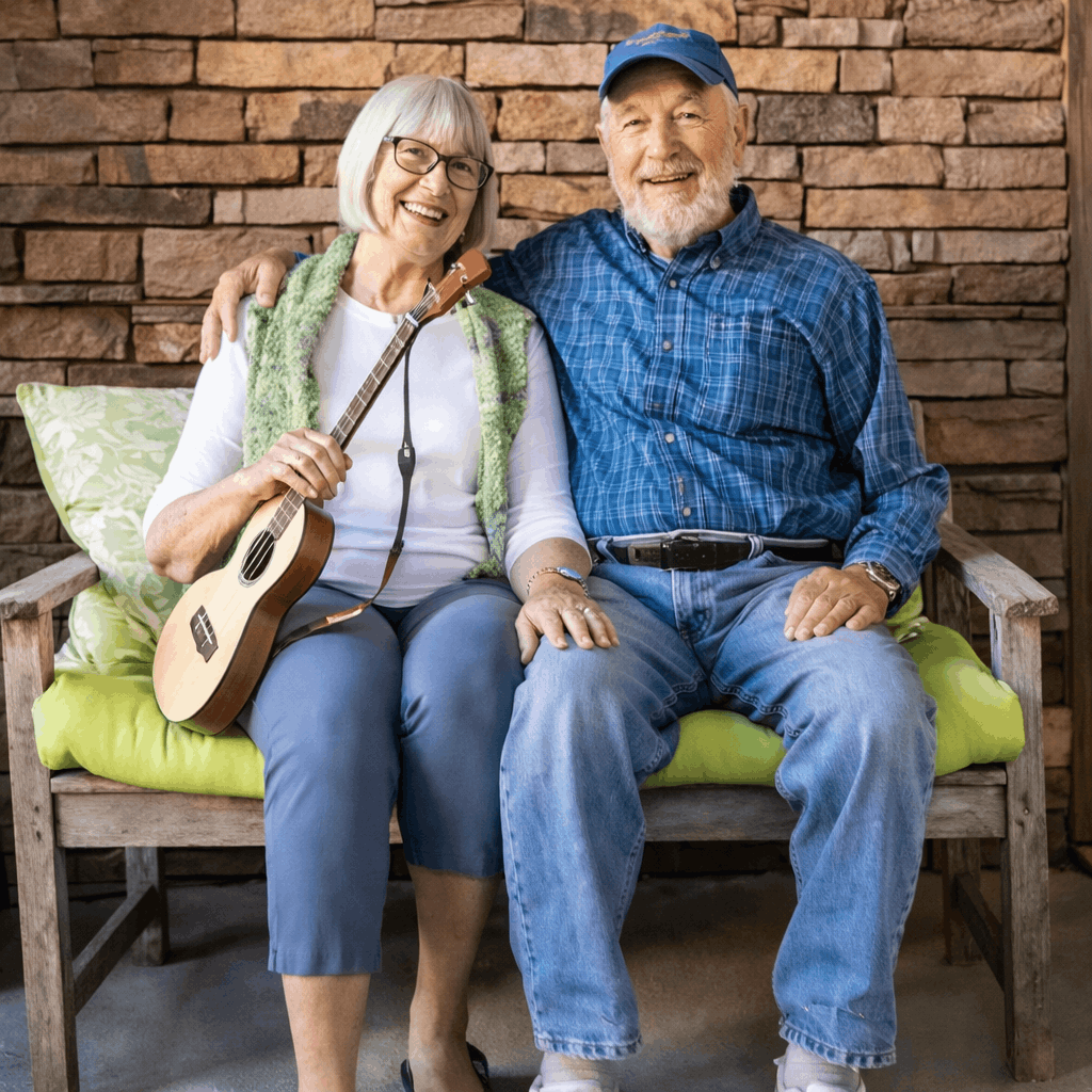 Balancing their busy lifestyle is a welcome challenge for Tom and Mary.