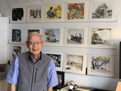 Piedmont Gardens Resident Debuts Art Exhibit Piedmont Gardens