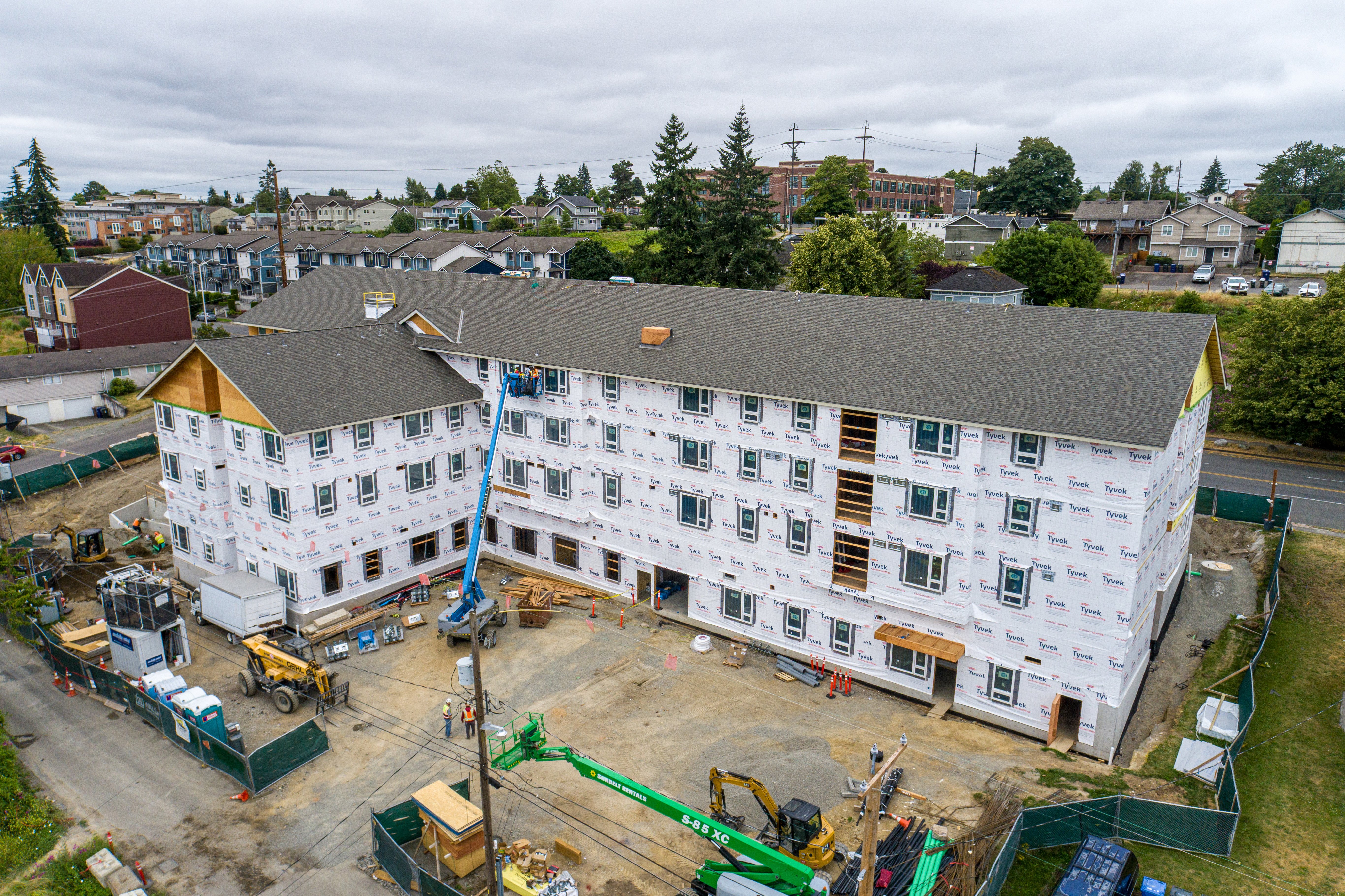 Hope Heights topping off ceremony