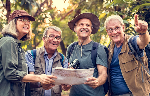 Royal Oaks Residents Hiking