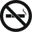 No-smoking symbol